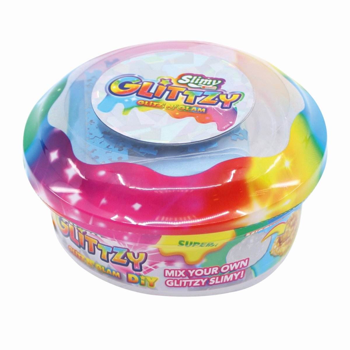 SLIME SLIMY AS GLITZY DIY 120G - Atelieru' lui Mesterica