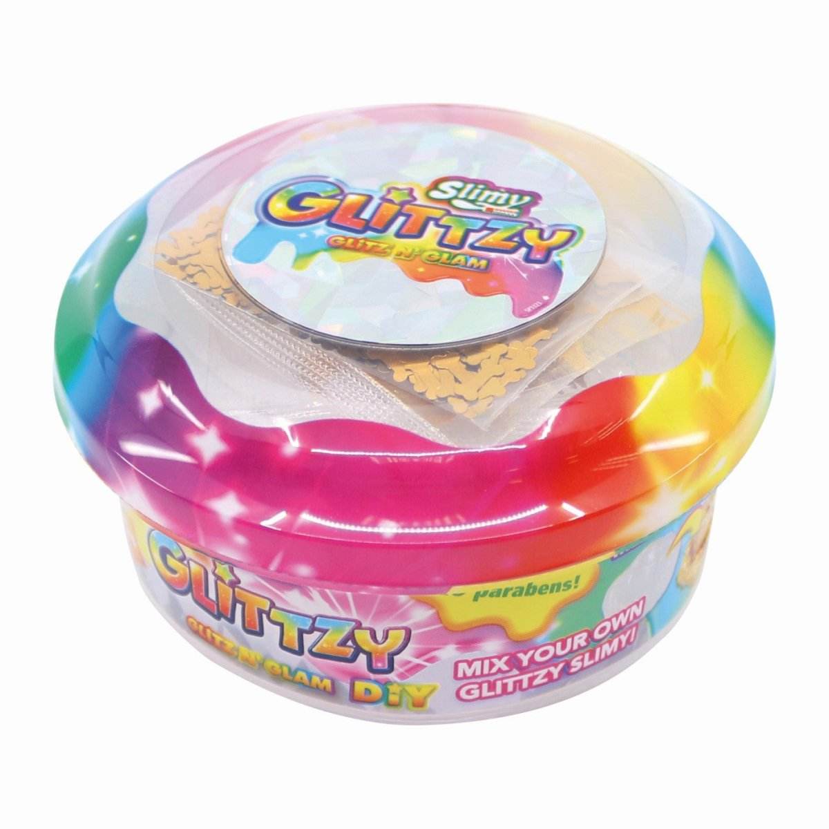 SLIME SLIMY AS GLITZY DIY 120G - Atelieru' lui Mesterica