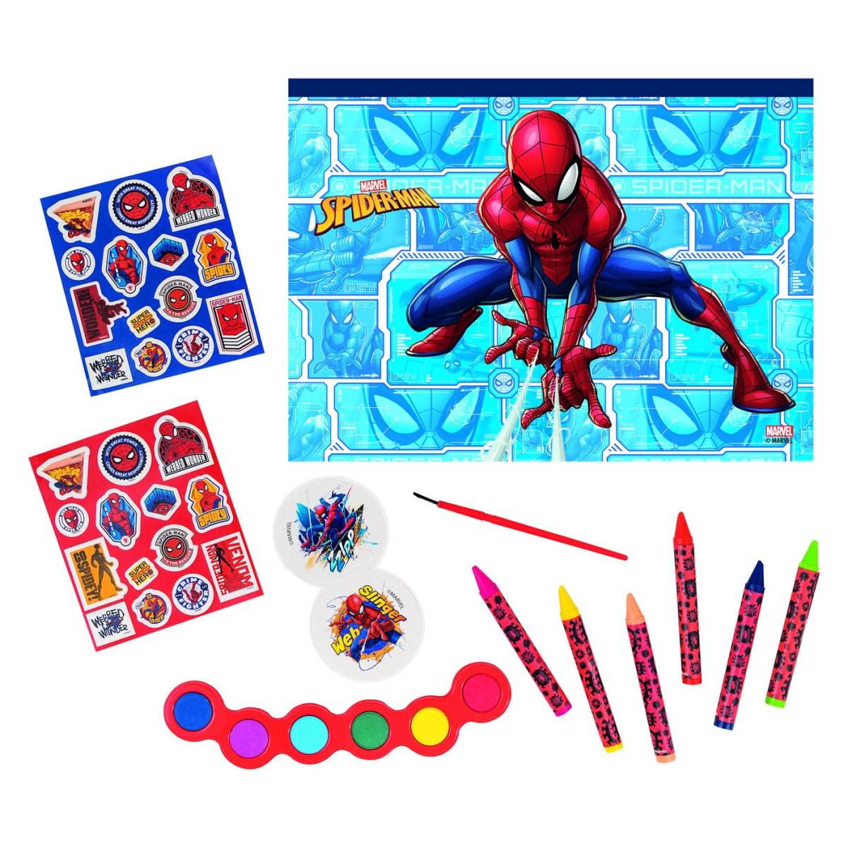 SPIDERMAN SET DESEN GENTUTA DE CREATIE - Atelieru' lui Mesterica