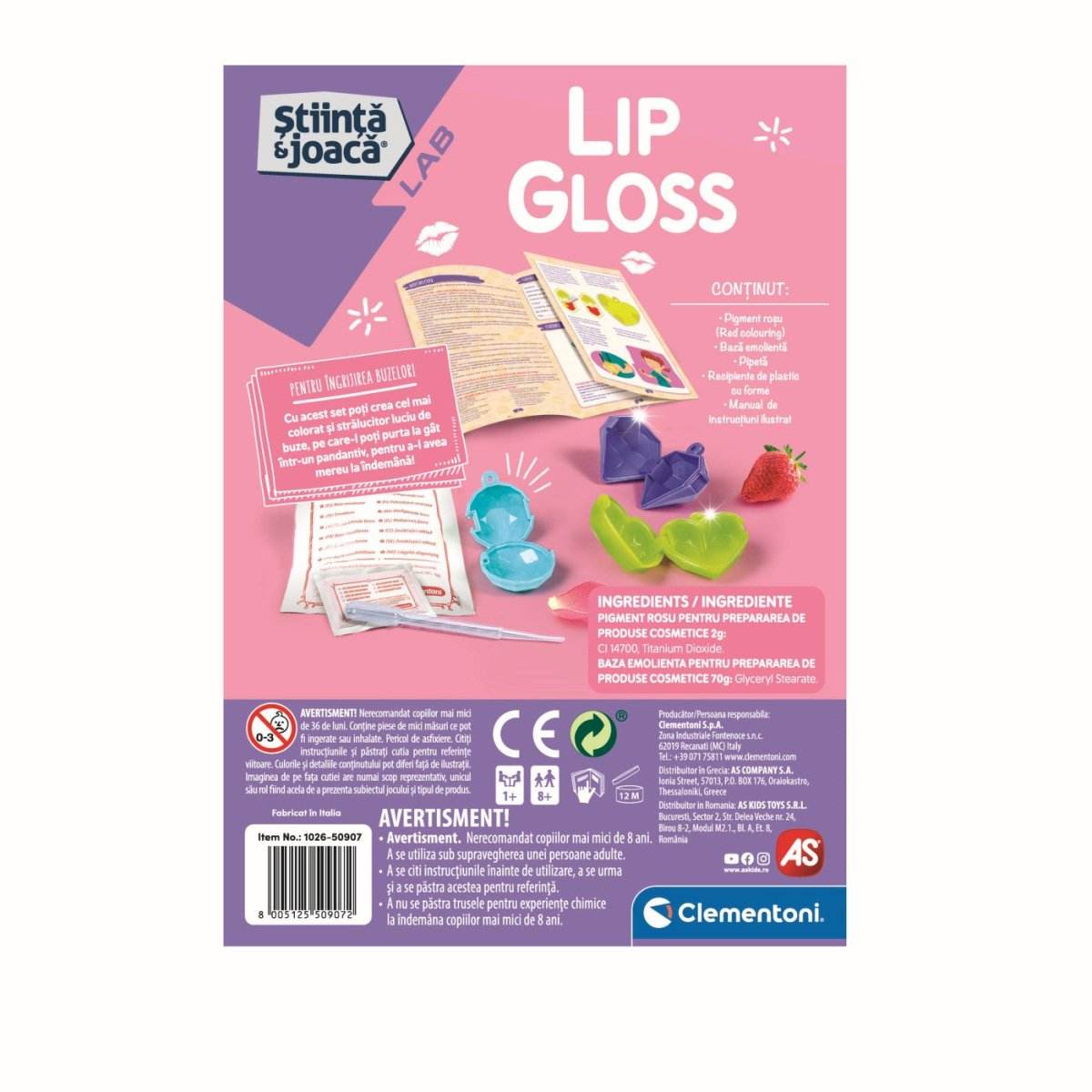 STIINTA JOACA LIP GLOSS - Atelieru' lui Mesterica