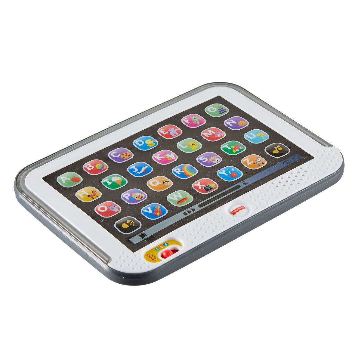 TABLETA EDUCATIVA CU 3 NIVELURI DE DEZVOLTARE LIMBA ROMANA FISHER PRICE - Atelieru' lui Mesterica
