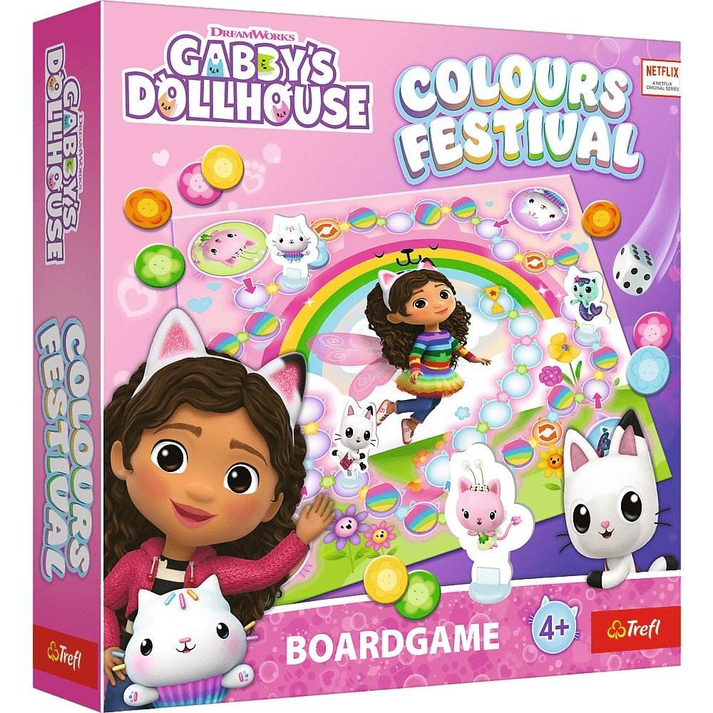TREFL GABBYS DOLLHOUSE JOC FESTIVALUL CULORILE - Atelieru' lui Mesterica