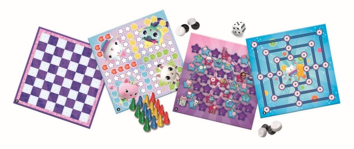 TREFL GABBYS DOLLHOUSE SET 15 JOCURI CLASICE - Atelieru' lui Mesterica