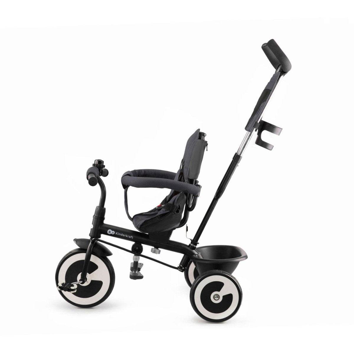 TRICICLETA COPII KINDERKRAFT ASTON, MALACHITE GREY Atelieru' lui Mesterica | Jucarii, haine si incaltaminte pentru copii
