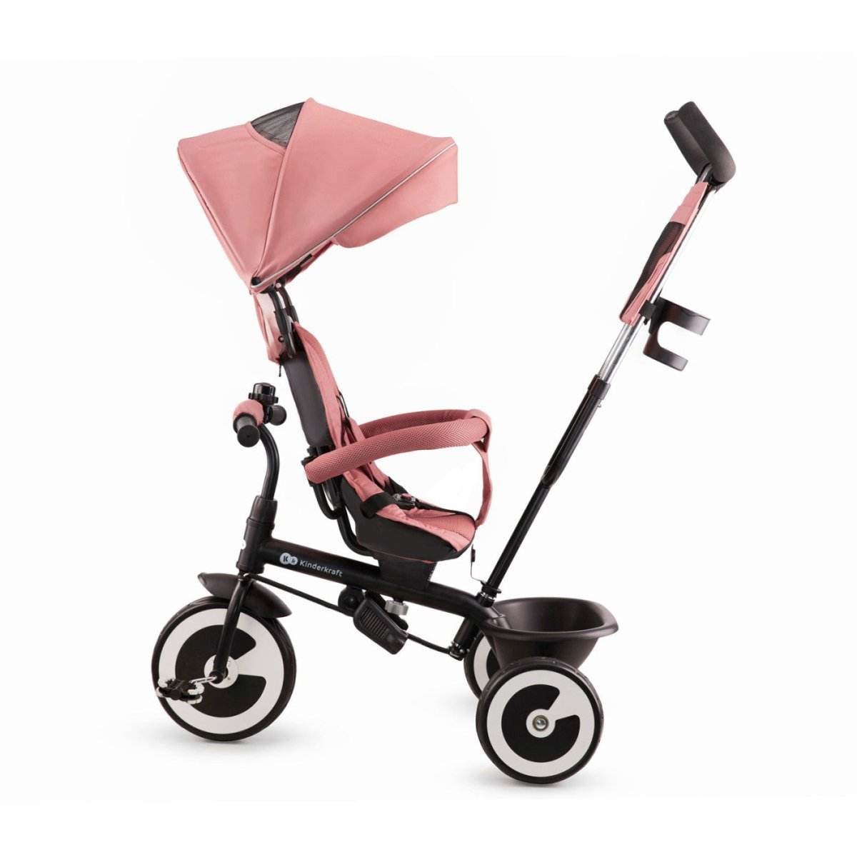 TRICICLETA COPII KINDERKRAFT ASTON, ROSE PINK Atelieru' lui Mesterica | Jucarii, haine si incaltaminte pentru copii