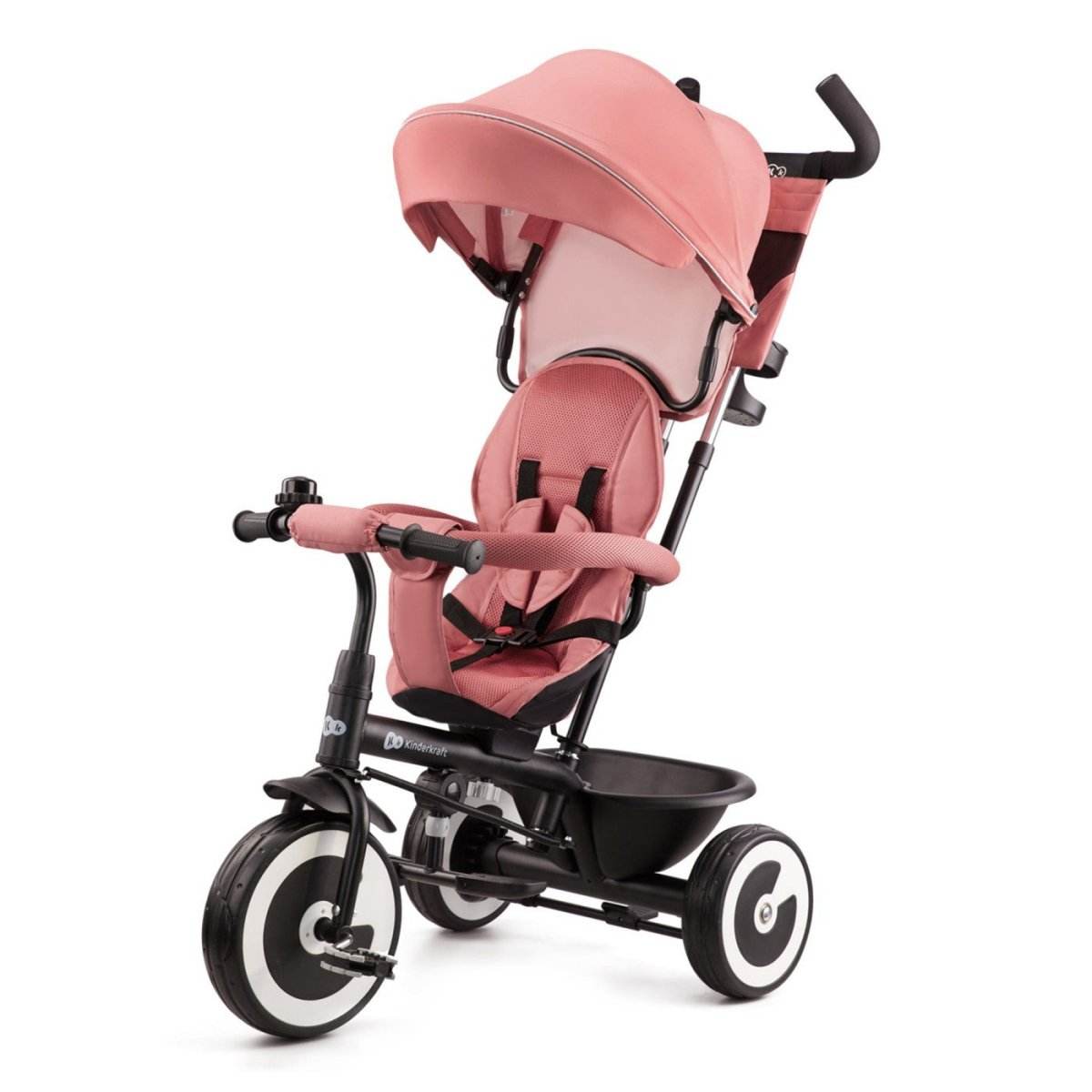 TRICICLETA COPII KINDERKRAFT ASTON, ROSE PINK Atelieru' lui Mesterica | Jucarii, haine si incaltaminte pentru copii