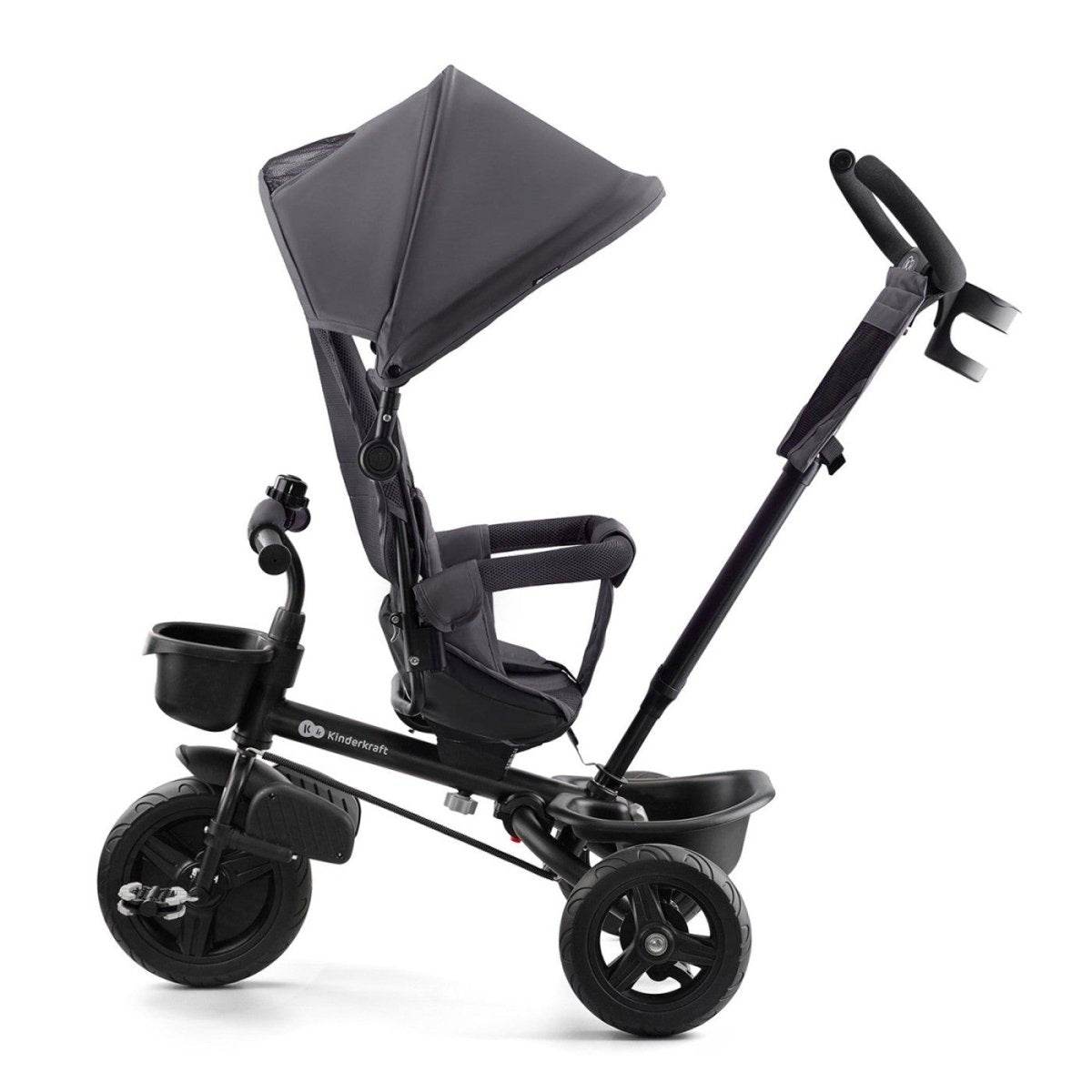 TRICICLETA COPII KINDERKRAFT AVEO, MALACHITE GREY Atelieru' lui Mesterica | Jucarii, haine si incaltaminte pentru copii