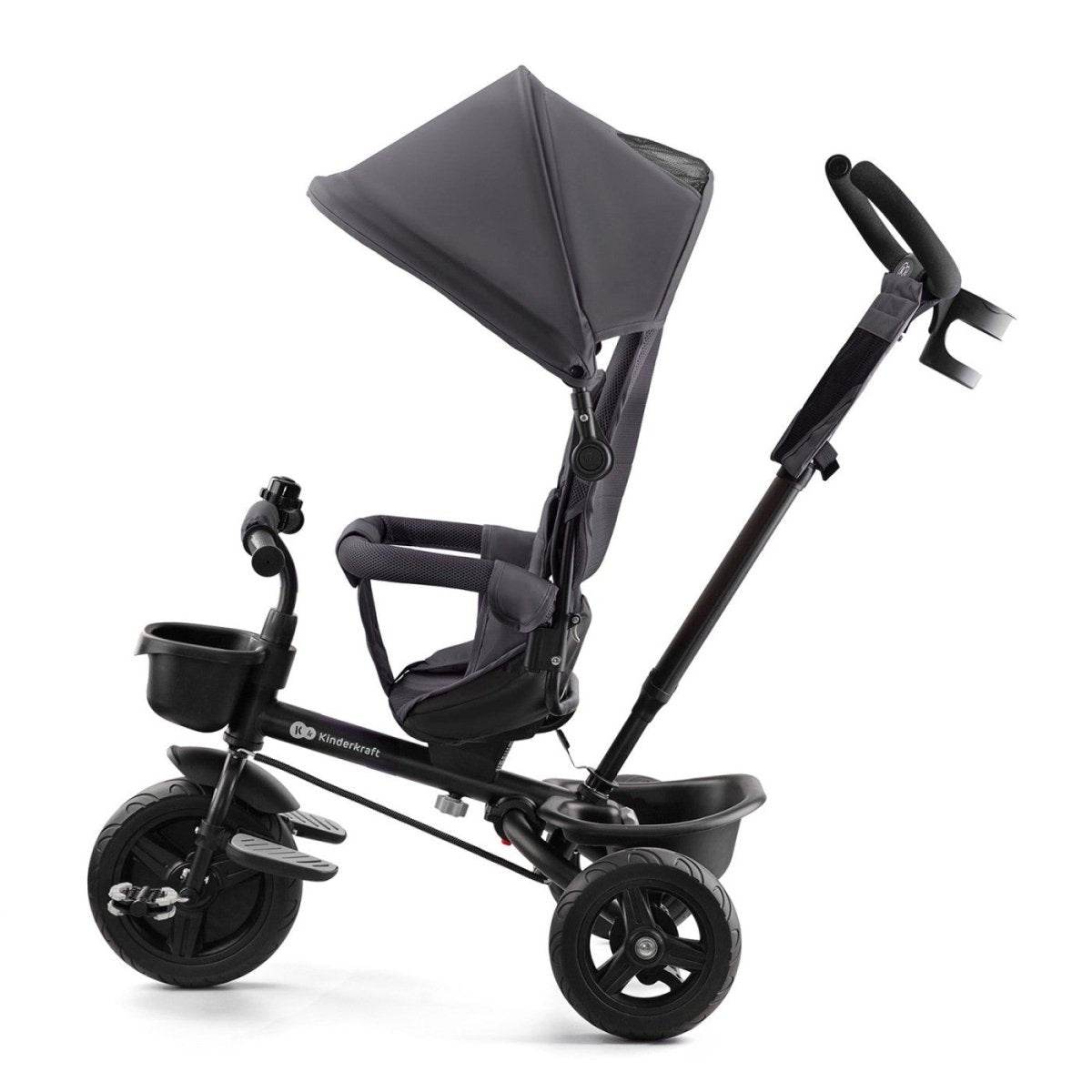 TRICICLETA COPII KINDERKRAFT AVEO, MALACHITE GREY Atelieru' lui Mesterica | Jucarii, haine si incaltaminte pentru copii