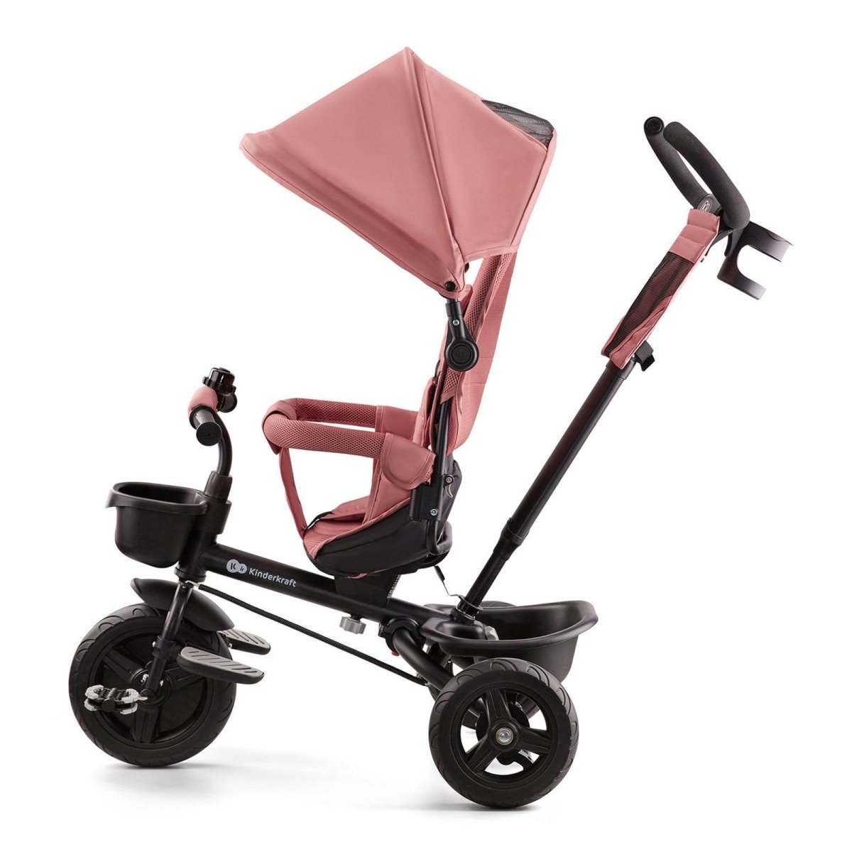 TRICICLETA COPII KINDERKRAFT AVEO, ROSE PINK Atelieru' lui Mesterica | Jucarii, haine si incaltaminte pentru copii
