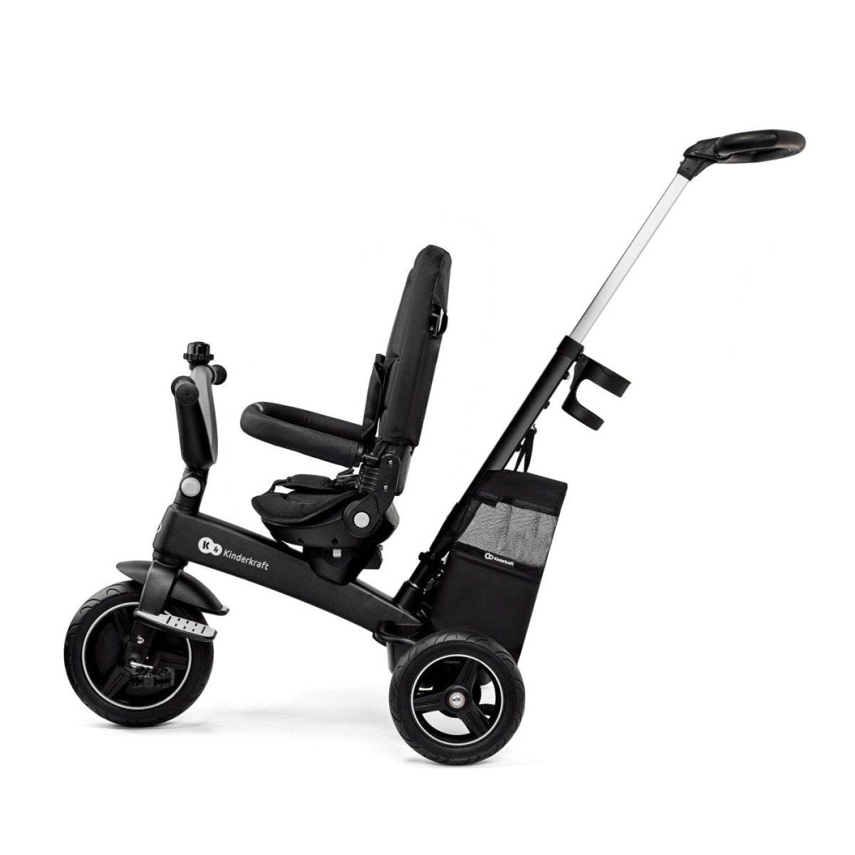 TRICICLETA KINDERKRAFT EASYTWIST, BLACK Atelieru' lui Mesterica | Jucarii, haine si incaltaminte pentru copii