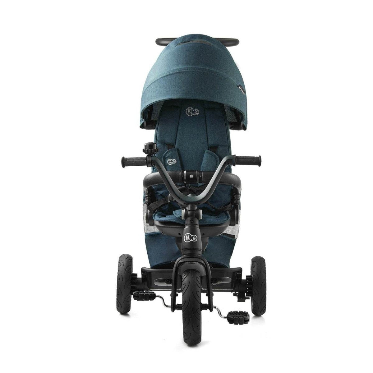 TRICICLETA KINDERKRAFT EASYTWIST, MIDNIGHT GREEN Atelieru' lui Mesterica | Jucarii, haine si incaltaminte pentru copii