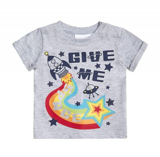 Tricou baietei - Give me space Atelieru' lui Mesterica | Jucarii, haine si incaltaminte pentru copii
