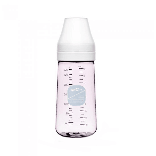 Biberon anticolici premium cu tetina S, bleu (260 ml) - Atelieru' lui Mesterica