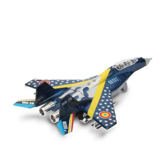 Avion de lupta cu sunete si lumini