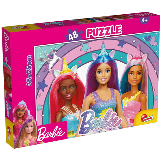 Puzzle - Barbie si magia unicornului (48 piese) - Atelieru' lui Mesterica