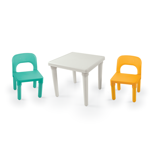 Set de masa cu scaune	- Pastel