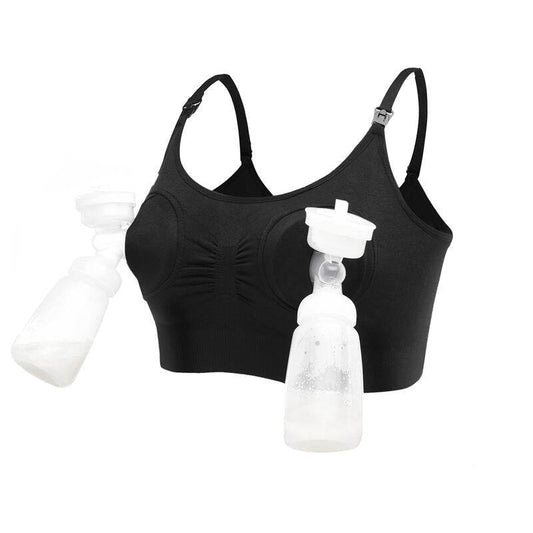 Sutien 2 in1 - Alaptare si sustinere pompa san (negru) - Atelieru' lui Mesterica