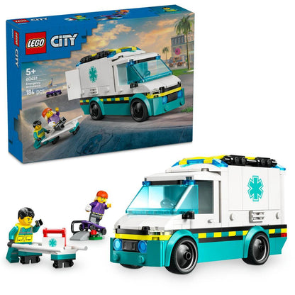 LEGO CITY AMBULANTA DE URGENTE 60451 - Atelieru' lui Mesterica