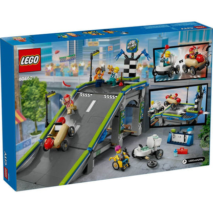 LEGO CITY FARA LIMITE: RAMPA PENTRU CURSE DE MASINI 60460 - Atelieru' lui Mesterica