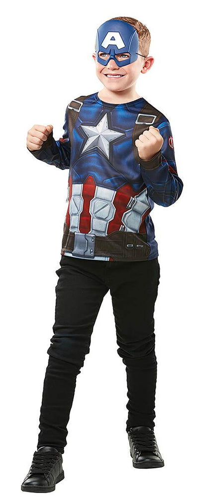 Set Captain America - Bluza & masca - Atelieru' lui Mesterica