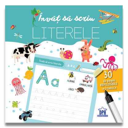 Invat sa scriu literele - Atelieru' lui Mesterica