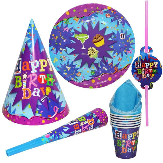 Accesorii party, din carton, 36 piese/set - Atelieru' lui Mesterica