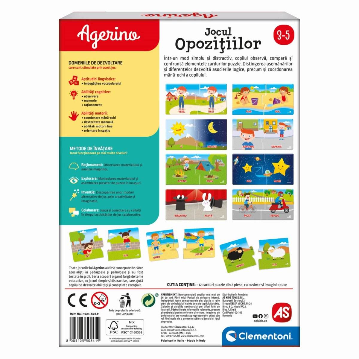AGERINO JOCUL OPOZITIILOR - Atelieru' lui Mesterica