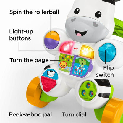 ANTEPREMERGATOR ZEBRA FISHER PRICE Atelieru' lui Mesterica | Jucarii, haine si incaltaminte pentru copii