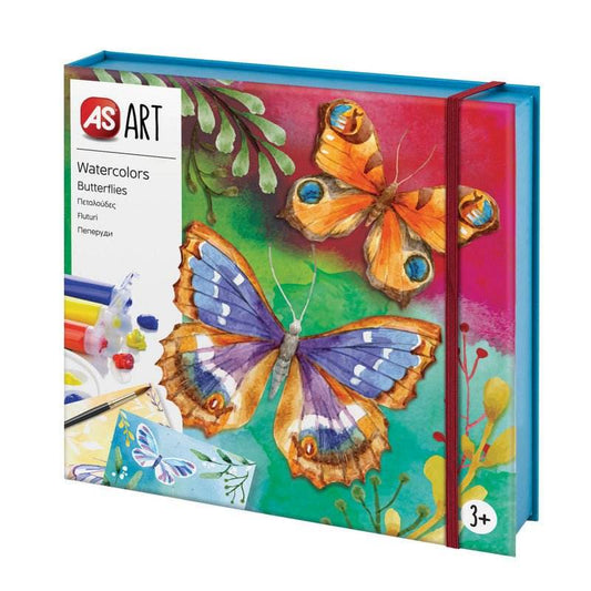 AS ART ACUARELA FLUTURI - Atelieru' lui Mesterica