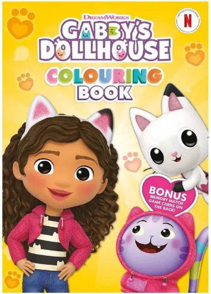 Cartea mea de colorat - Gabby's Dollhouse - Atelieru' lui Mesterica