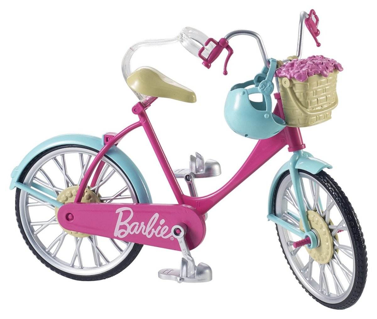 BARBIE BICICLETA ROZ LUI BARBIE - Atelieru' lui Mesterica