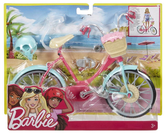 BARBIE BICICLETA ROZ LUI BARBIE - Atelieru' lui Mesterica