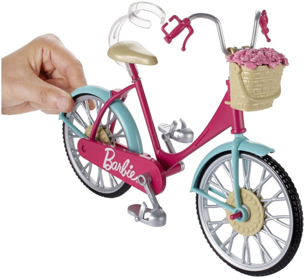 BARBIE BICICLETA ROZ LUI BARBIE - Atelieru' lui Mesterica