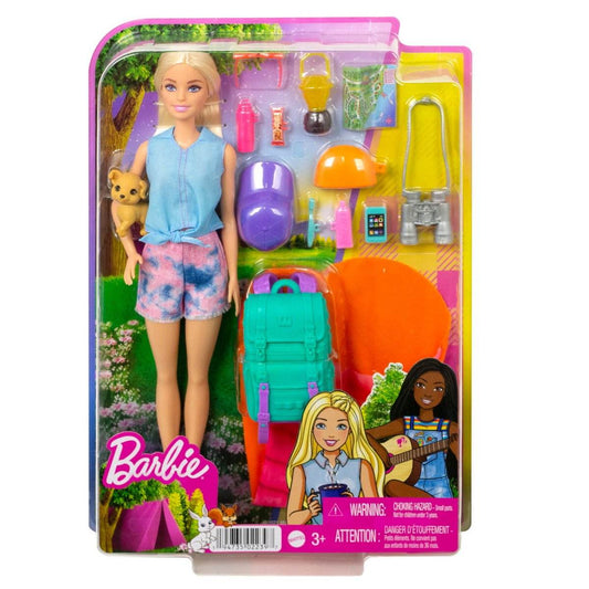 BARBIE CAMPING BARBIE MALIBU CU ACCESORII - Atelieru' lui Mesterica