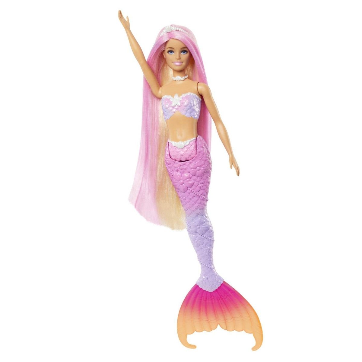 BARBIE COLOR CHANGE PAPUSA SIRENA CU PAR ROZ Atelieru' lui Mesterica | Jucarii, haine si incaltaminte pentru copii
