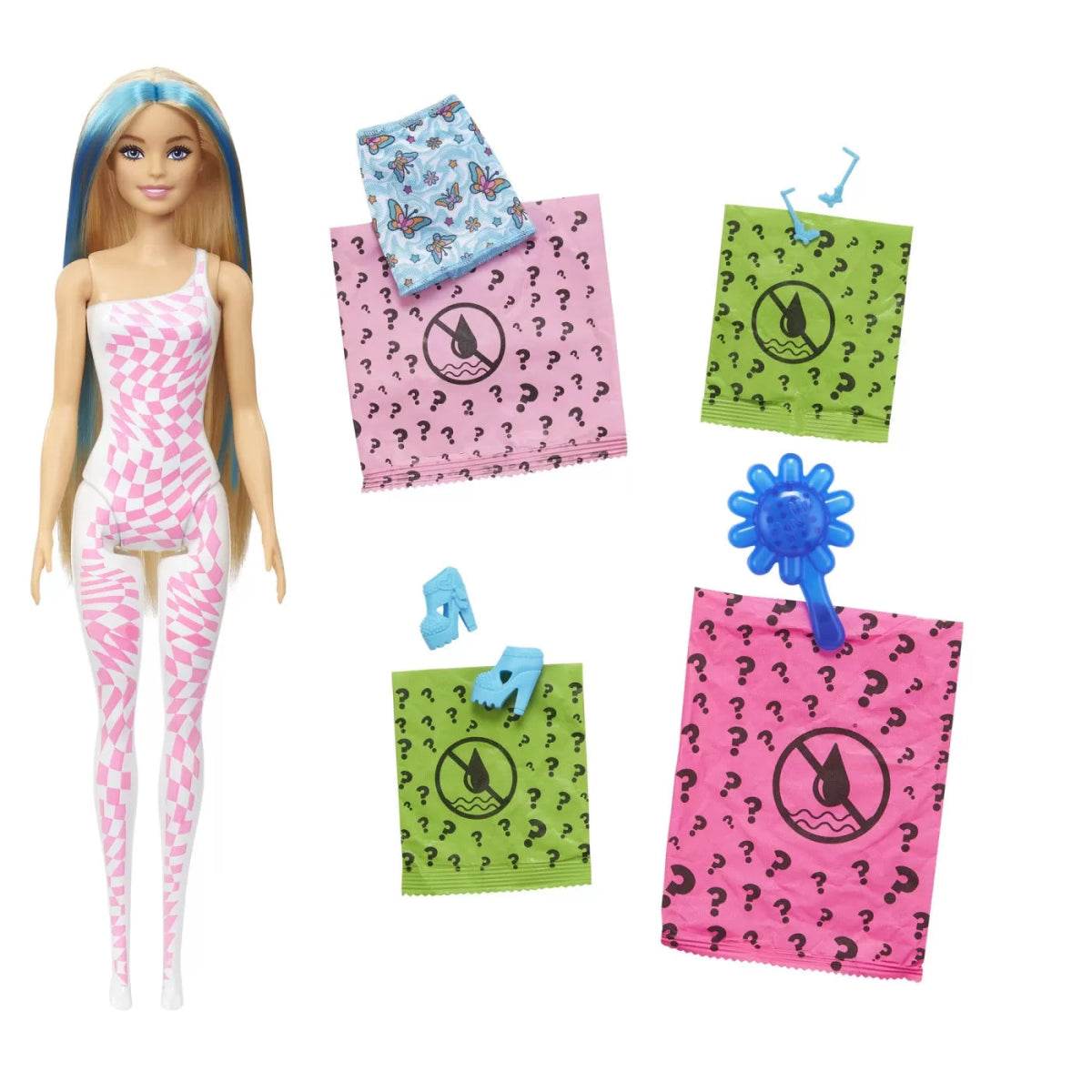 BARBIE COLOR REVEAL PAPUSA BARBIE RAINBOW - Atelieru' lui Mesterica
