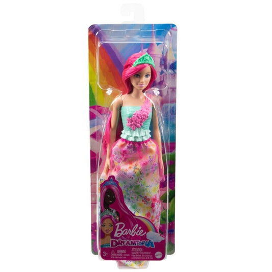 BARBIE DREAMTOPIA PAPUSA PRINTESA CU PAR ROZ - Atelieru' lui Mesterica