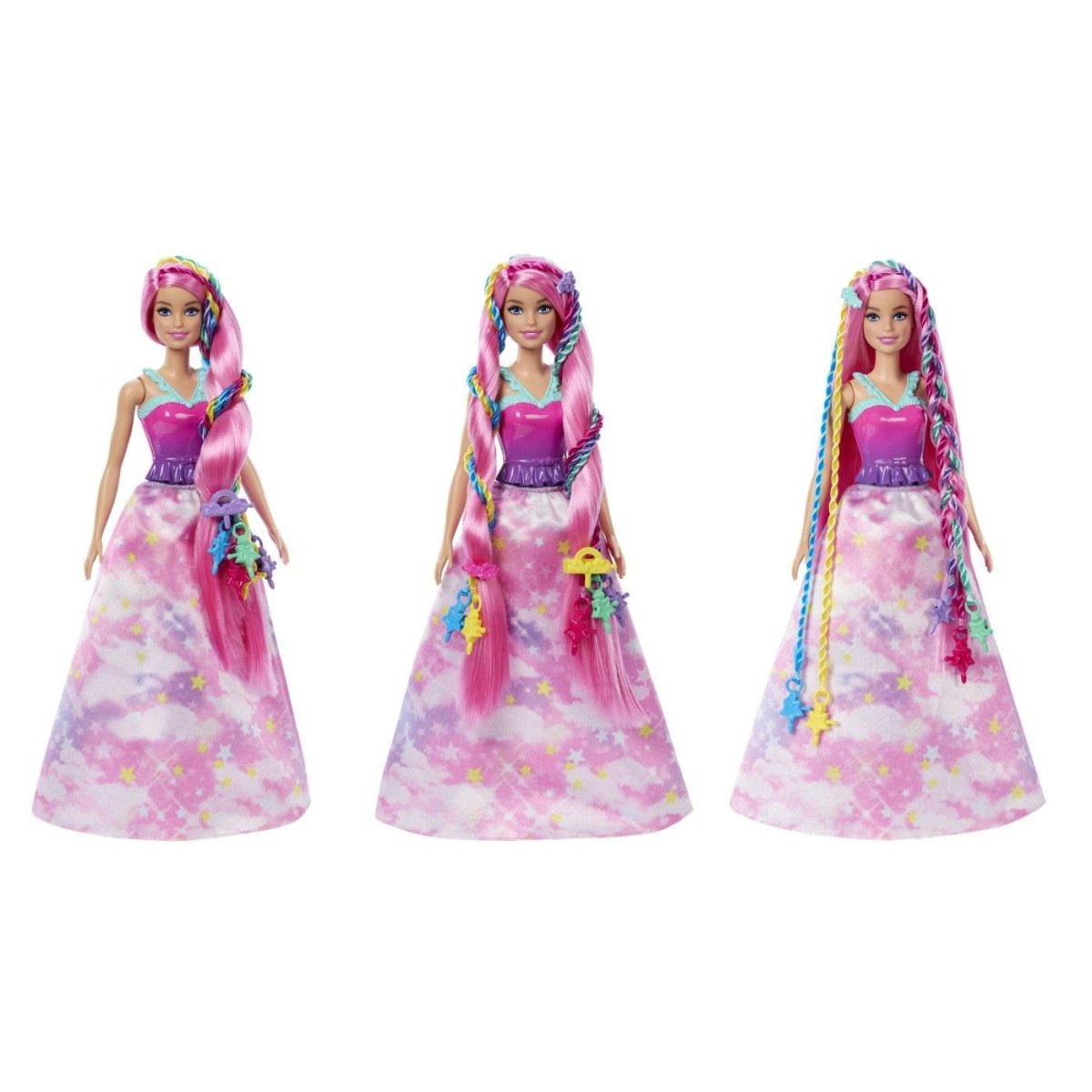 BARBIE DREAMTROPIA PAPUSA CU APARAT DE COAFAT Atelieru' lui Mesterica | Jucarii, haine si incaltaminte pentru copii