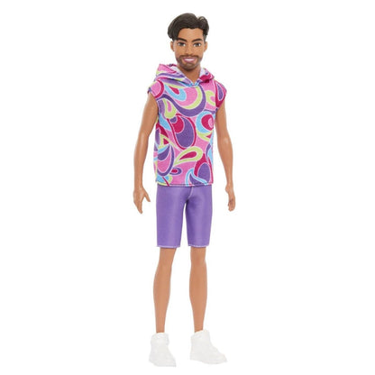 BARBIE PAPUSA BAIAT FASHIONISTAS BRUNET CU BARBA SI TRICOU CU GLUGA Atelieru' lui Mesterica | Jucarii, haine si incaltaminte pentru copii