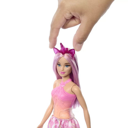 BARBIE PAPUSA BARBIE CU ACCESORII MAGICE DE UNICORN - Atelieru' lui Mesterica