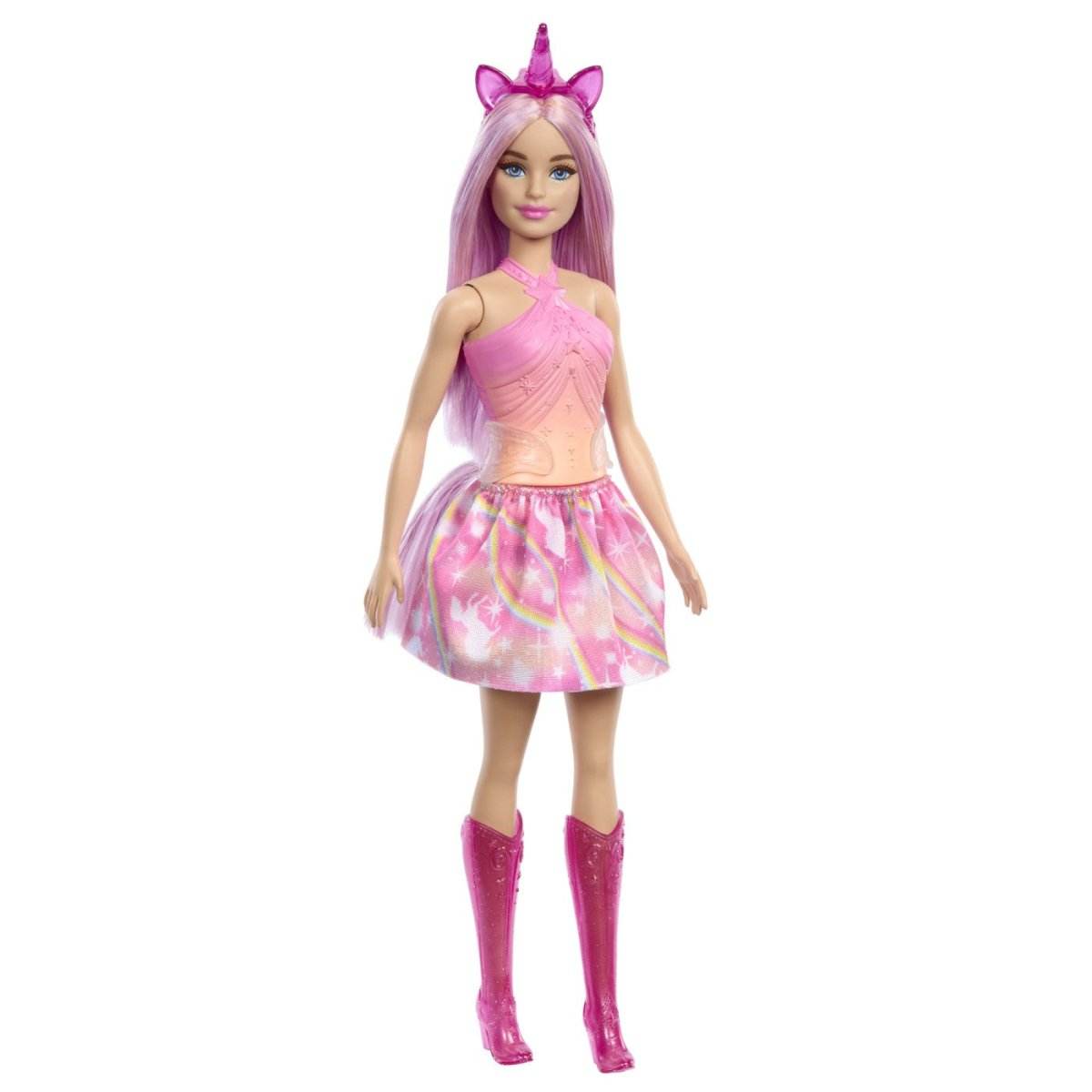 BARBIE PAPUSA BARBIE CU ACCESORII MAGICE DE UNICORN - Atelieru' lui Mesterica