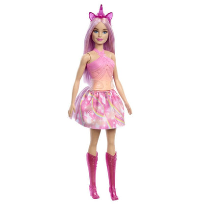 BARBIE PAPUSA BARBIE CU ACCESORII MAGICE DE UNICORN - Atelieru' lui Mesterica
