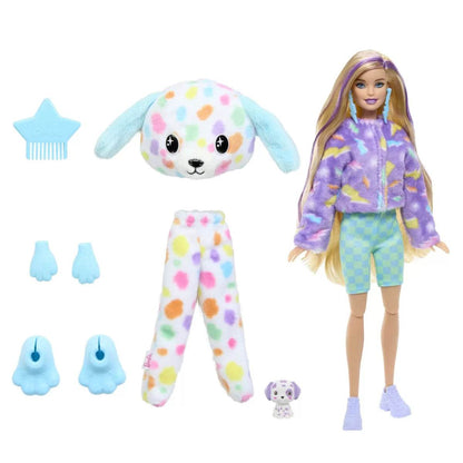 BARBIE PAPUSA BARBIE CUTIE REVEAL DALMATIAN - Atelieru' lui Mesterica