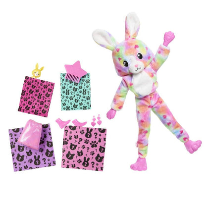 BARBIE PAPUSA BARBIE CUTIE REVEAL IEPURAS - Atelieru' lui Mesterica