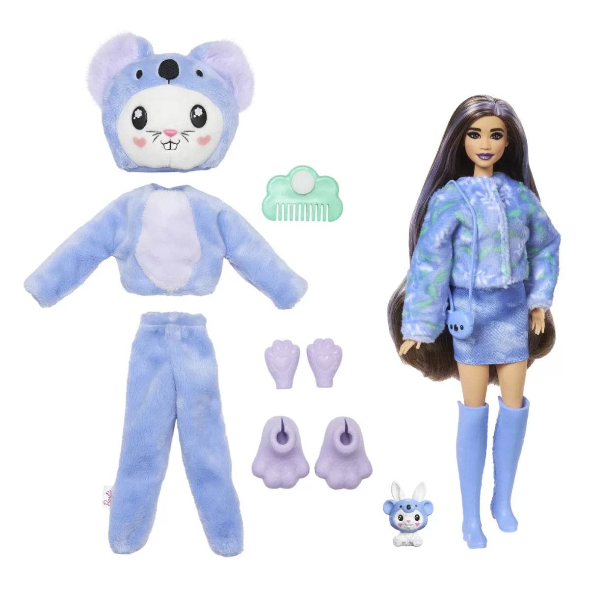 BARBIE PAPUSA BARBIE CUTIE REVEAL IEPURAS URS KOALA - Atelieru' lui Mesterica