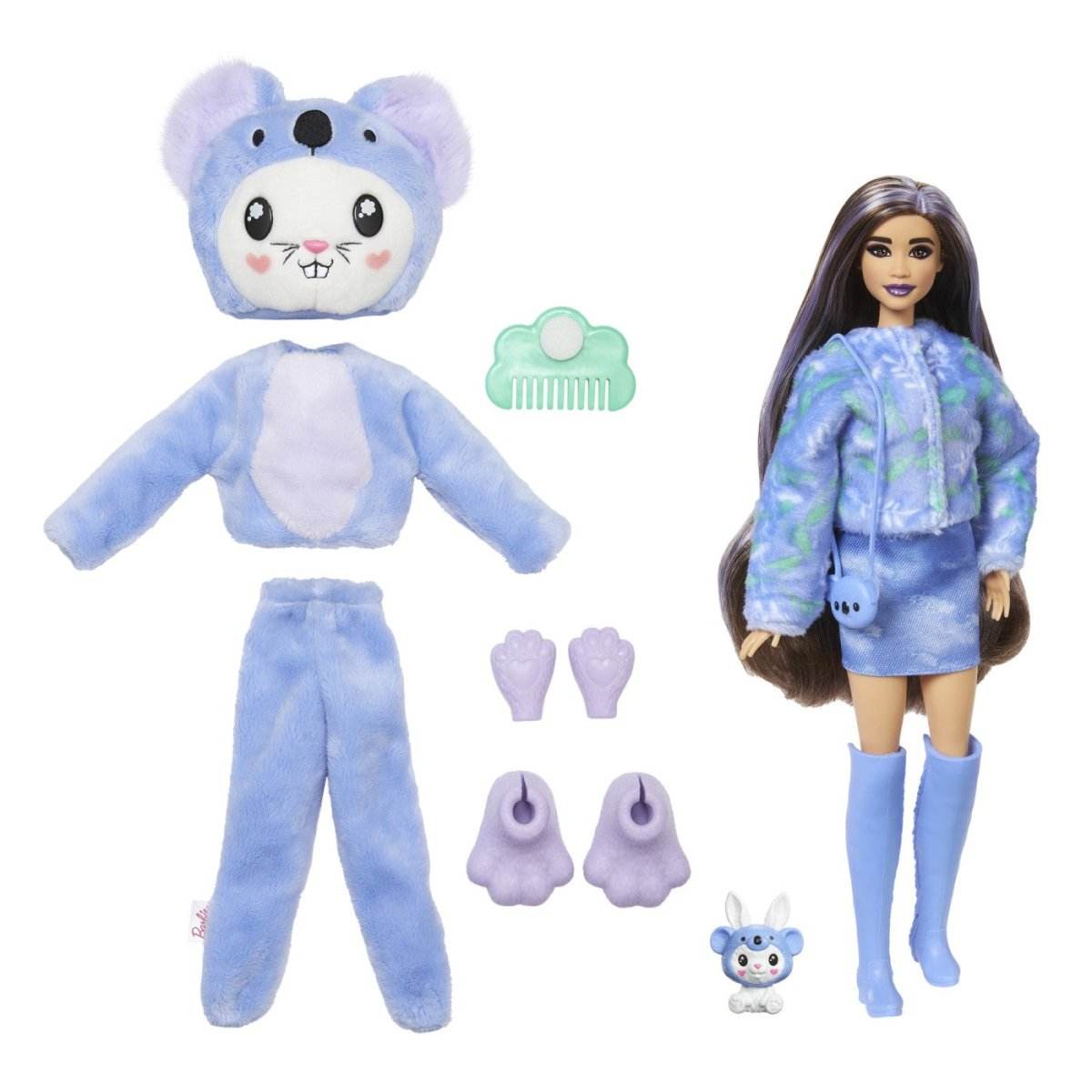 BARBIE PAPUSA BARBIE CUTIE REVEAL IEPURAS URS KOALA - Atelieru' lui Mesterica