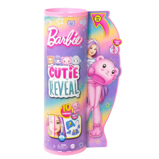 BARBIE PAPUSA BARBIE CUTIE REVEAL URSULET - Atelieru' lui Mesterica