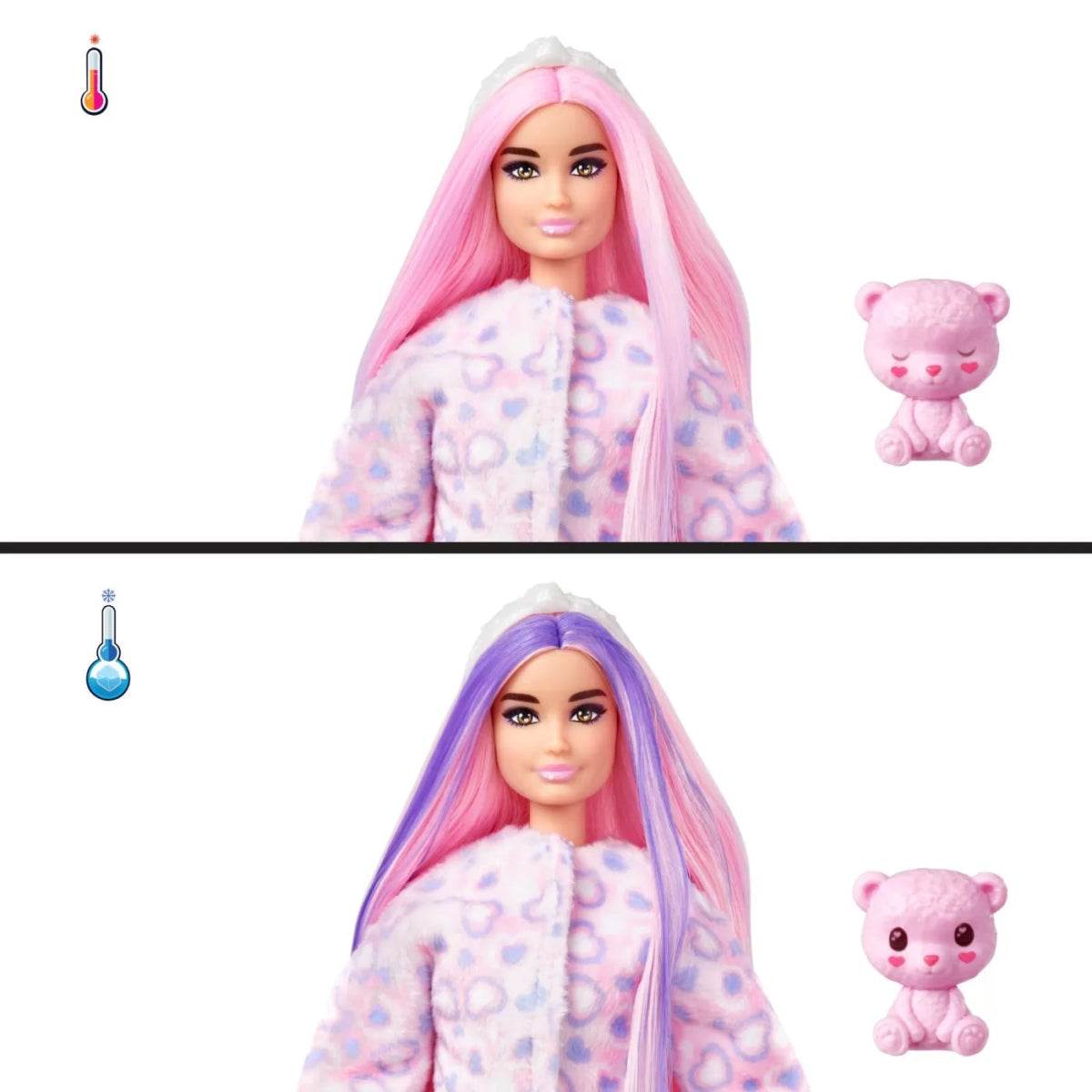 BARBIE PAPUSA BARBIE CUTIE REVEAL URSULET - Atelieru' lui Mesterica
