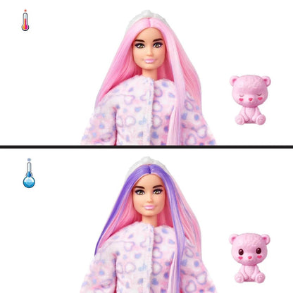 BARBIE PAPUSA BARBIE CUTIE REVEAL URSULET - Atelieru' lui Mesterica