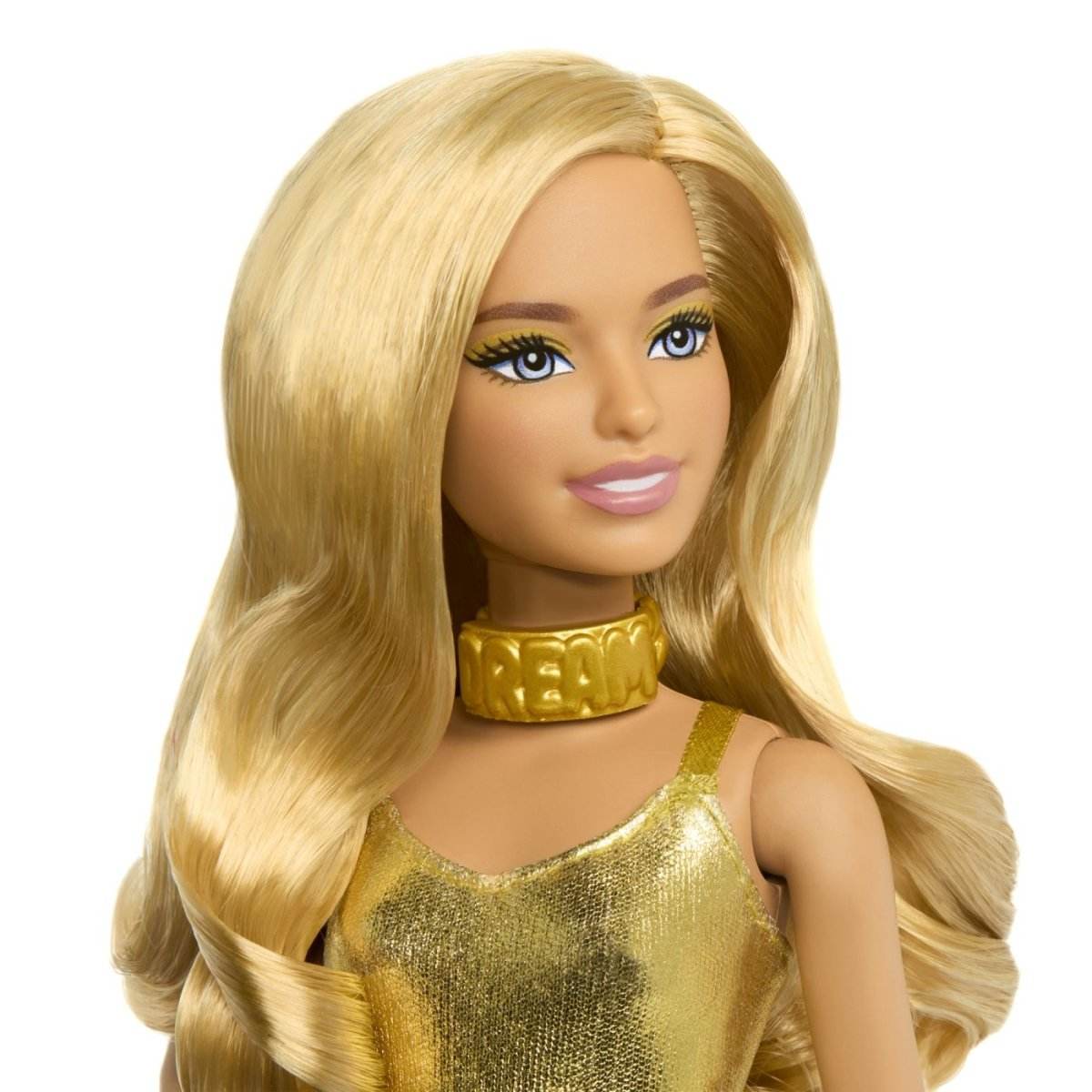 BARBIE PAPUSA BARBIE FASHIONISTAS BLONDA CU SALOPETA AURIE - Atelieru' lui Mesterica